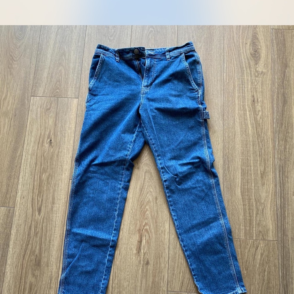 Cotton On Men's Relaxed Blue Jeans